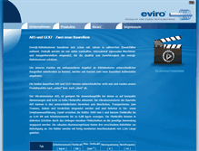 Tablet Screenshot of eviro.com